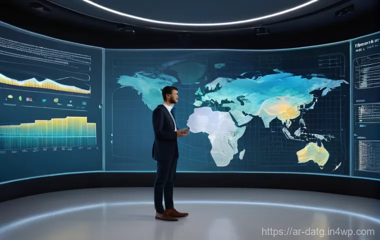 성과 기반 데이터 분석 접근법 - **"The Storyteller of Data"**
A highly detailed, photorealistic image of a diverse group of youn...